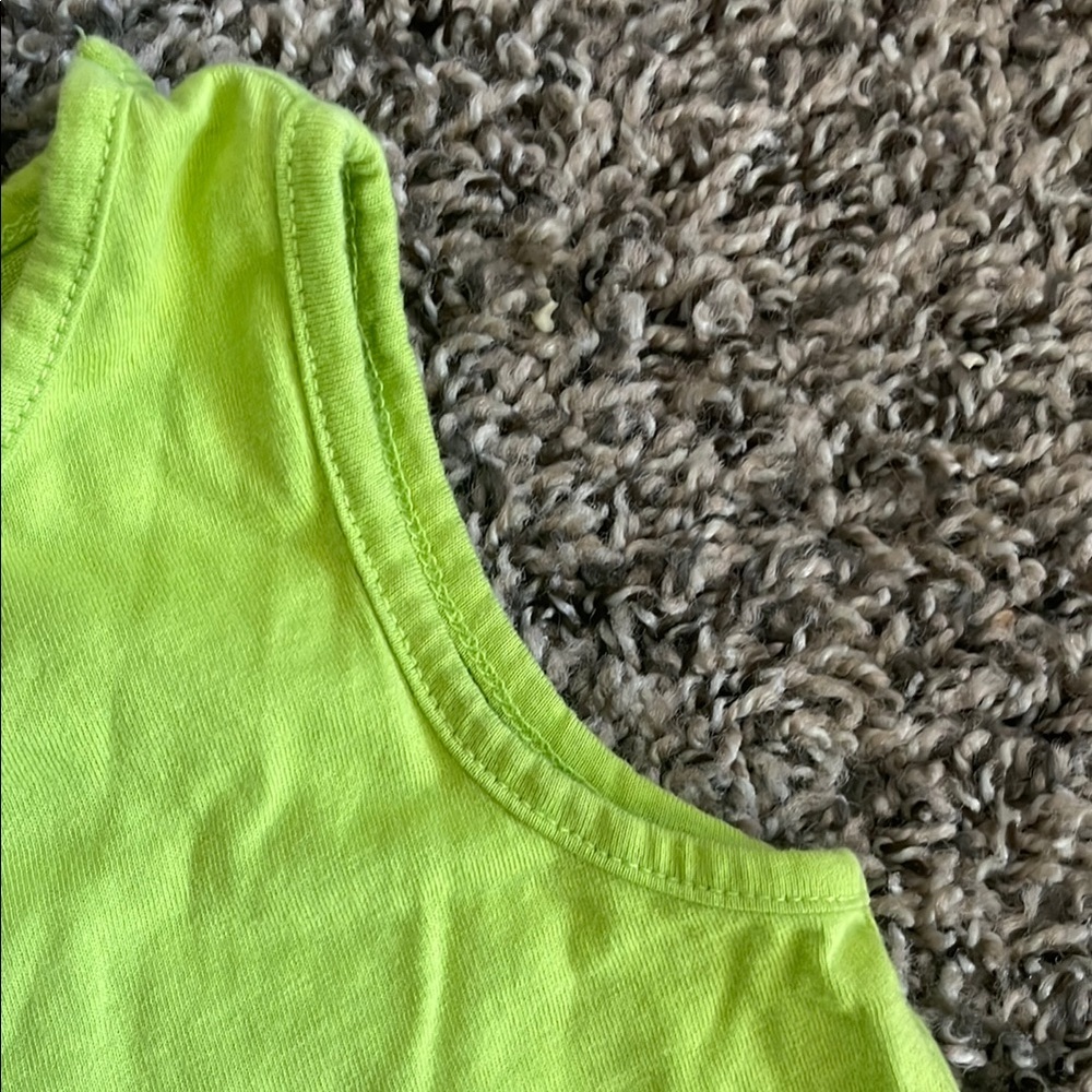 Circo Lime Green Tank Top and Carters Red Heart Girls Leggings - Picture 5 of 9